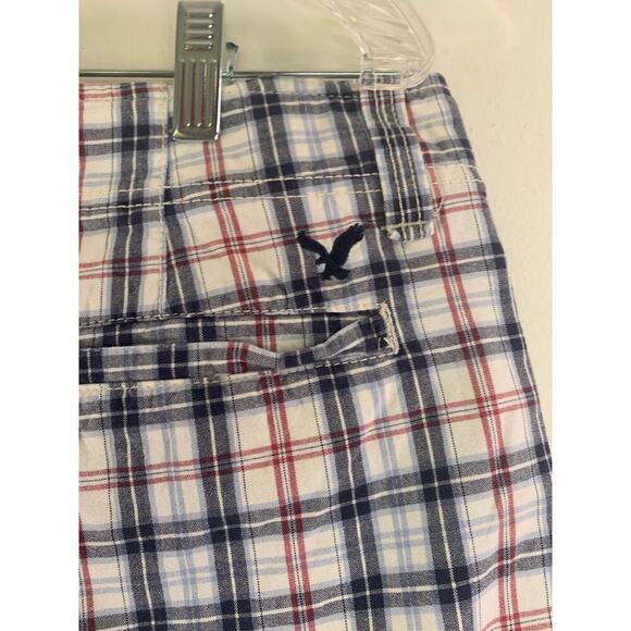 AMERICAN EAGLE Men’s Plaid Casual Shorts / Size: 32 - Picture 8 of 8